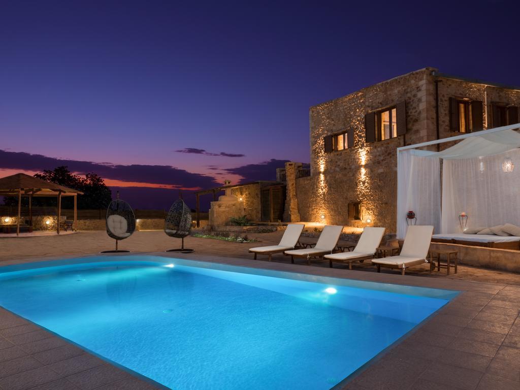 Villa Malaxa Kalyves Esterno foto
